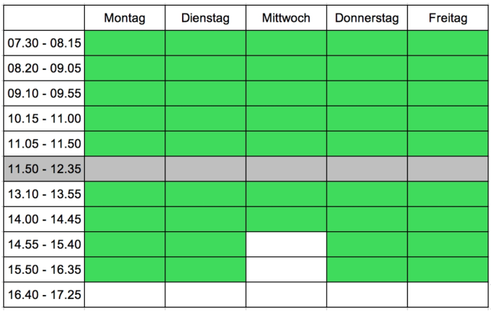 LFZ Öffnungszeiten